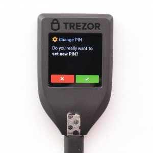 TREZOR T PIN ändern