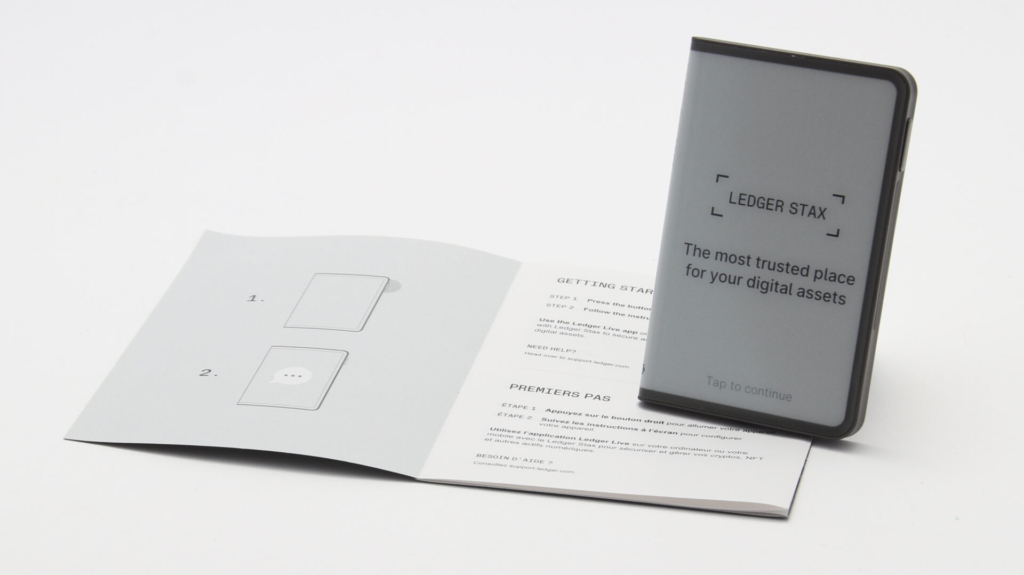 Introducción a Ledger Stax
