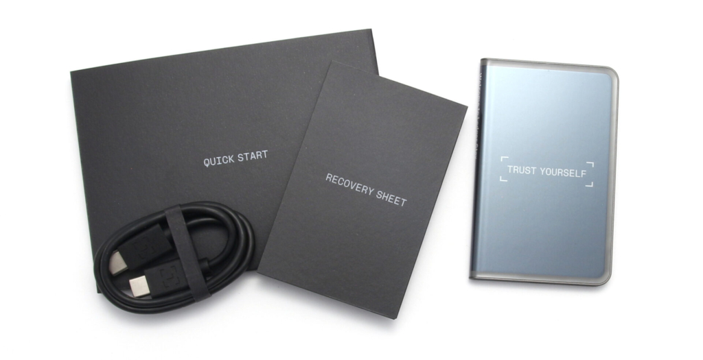 Ledger Stax Qué hay en la caja