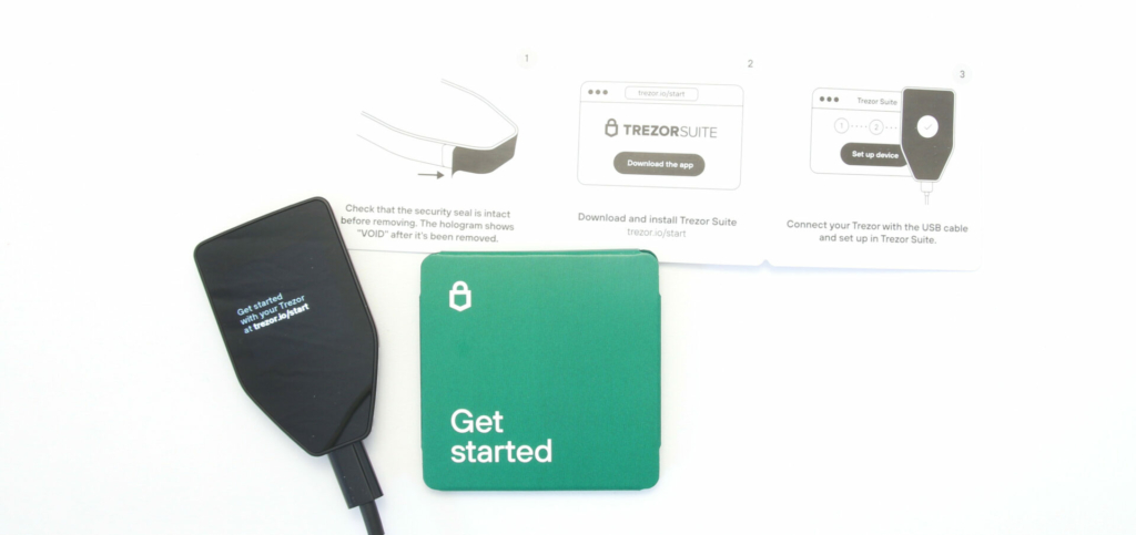 Trezor Safe 5 Empezar