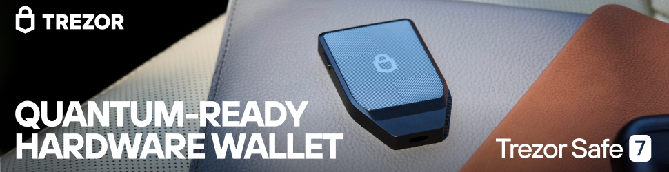 Trezor Safe 7 Preparado para Quantum