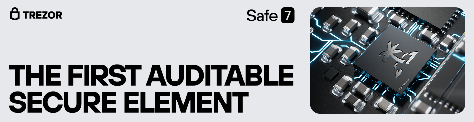 Trezor Safe 7 Elemento Seguro